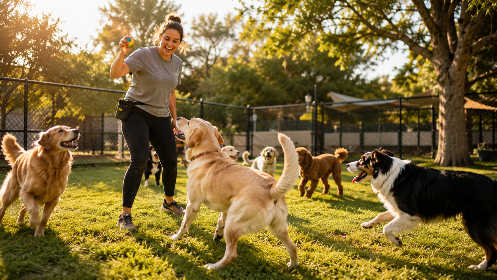 Para guarderías caninas